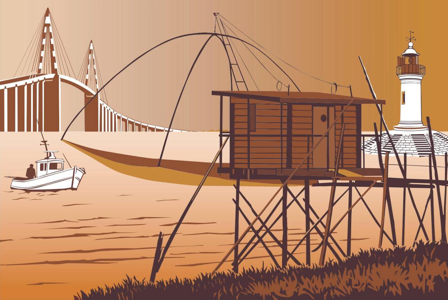 Photo du panneau : Estuaire de la Loire